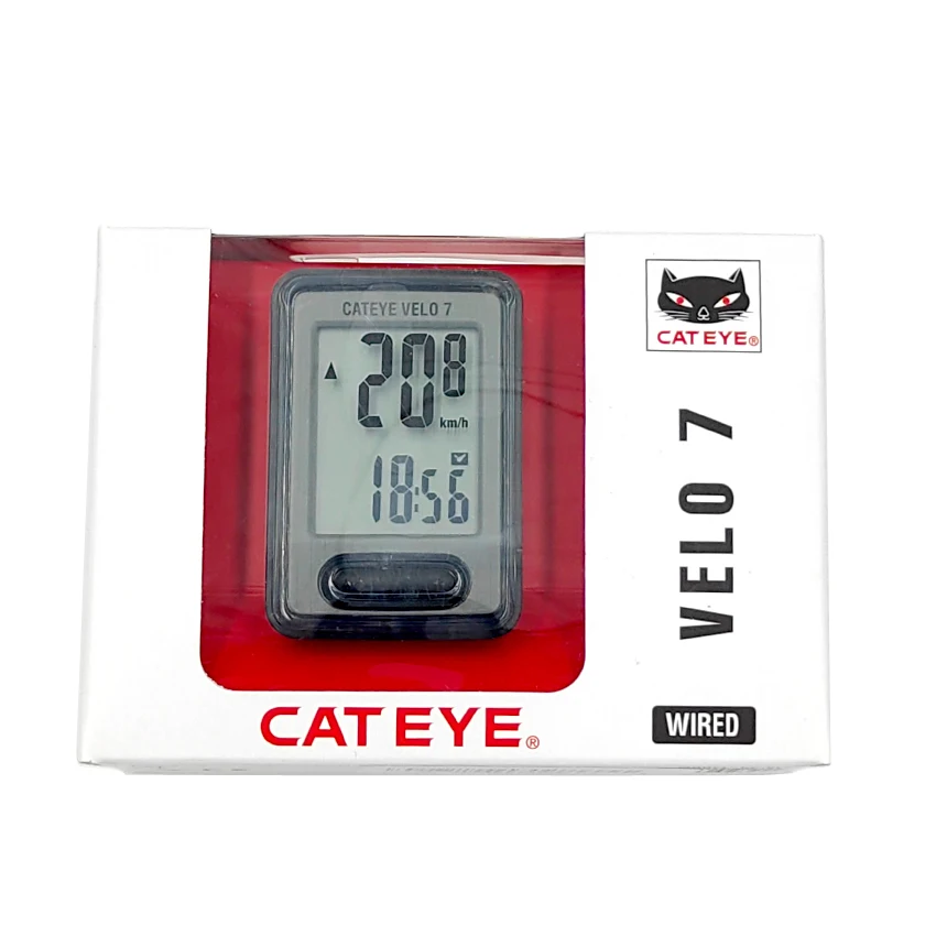Компьютер велосипедный Cateye CC-VL520 GPS проводной водонепроницаемый 300 Вт аксессуары