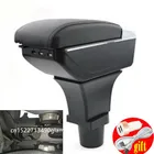 Для Fiat 500 подлокотник коробка центральный магазин хранения содержимого коробка с держателем чашки пепельница USB интерфейс