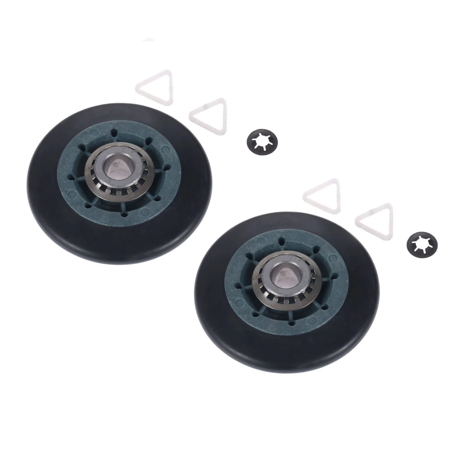 

2Pcs Dryer Roller for Whirlpool WPW10314173 8536974 AP6019303 PS11752609