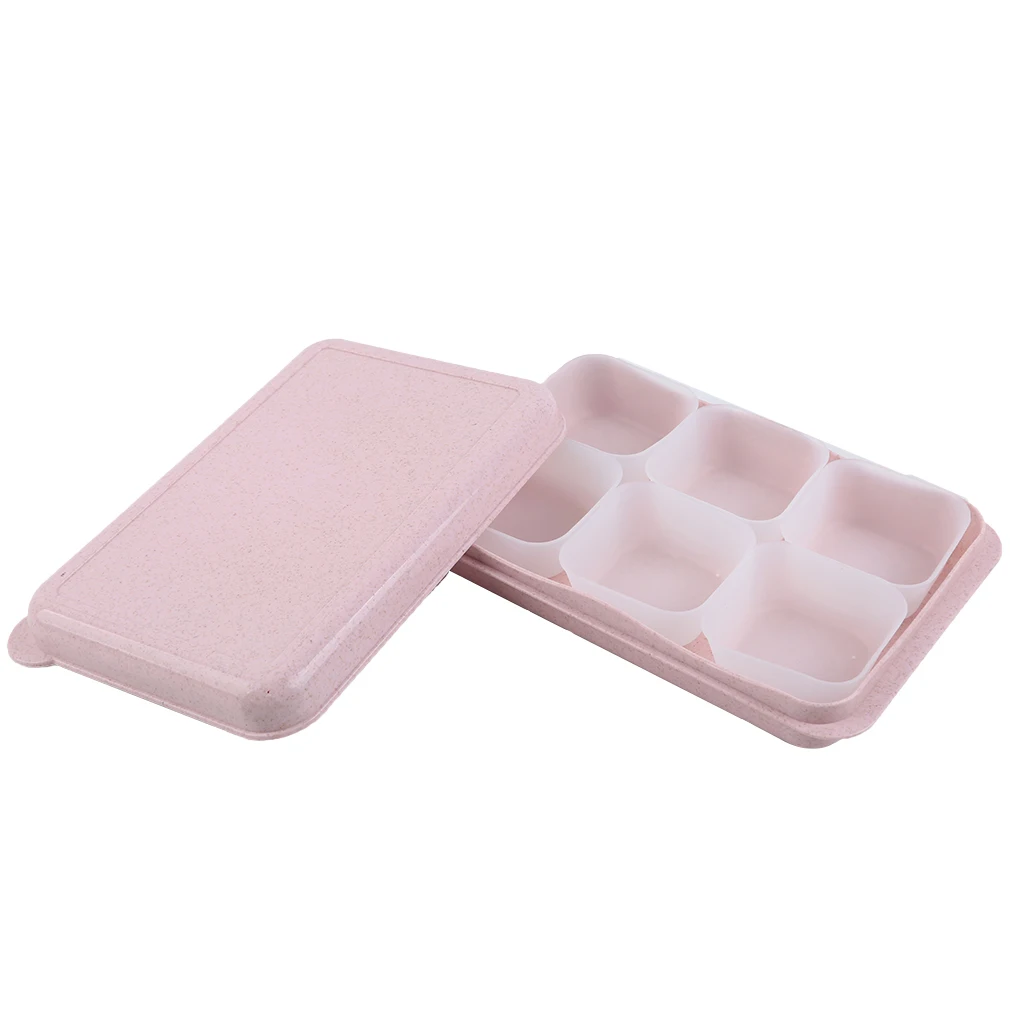 Caja de almacenamiento segura para alimentos de beb&eacute;, contenedor de alimentos para beb&eacute;s, suplemento de Comida Infantil, almuerzo, aperitivo, vajilla, 1 ud.-4