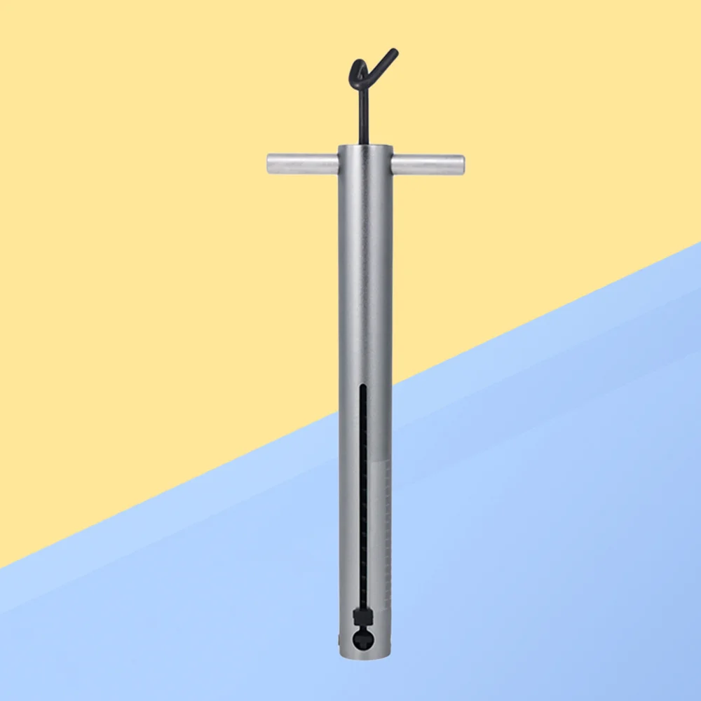 

Accurate Hand Held Archery Bow Scale True Peak Draw Weight Power Scale-Measuring 15-100 Pounds(Silver)