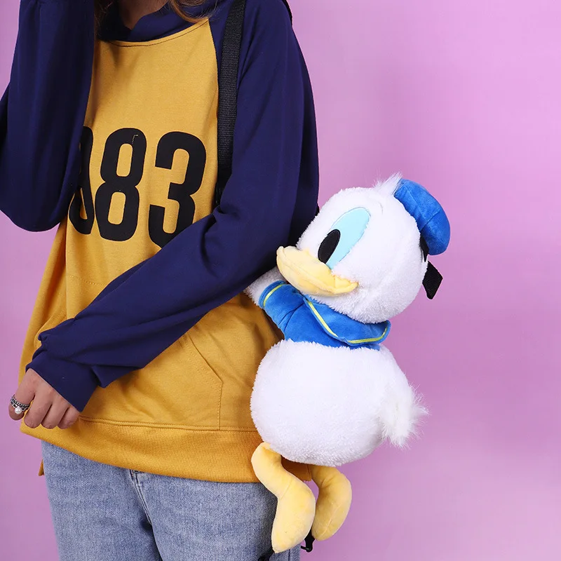 Мультяшная сумка через плечо Дональд Дак пушистые утки осень зима новый стиль