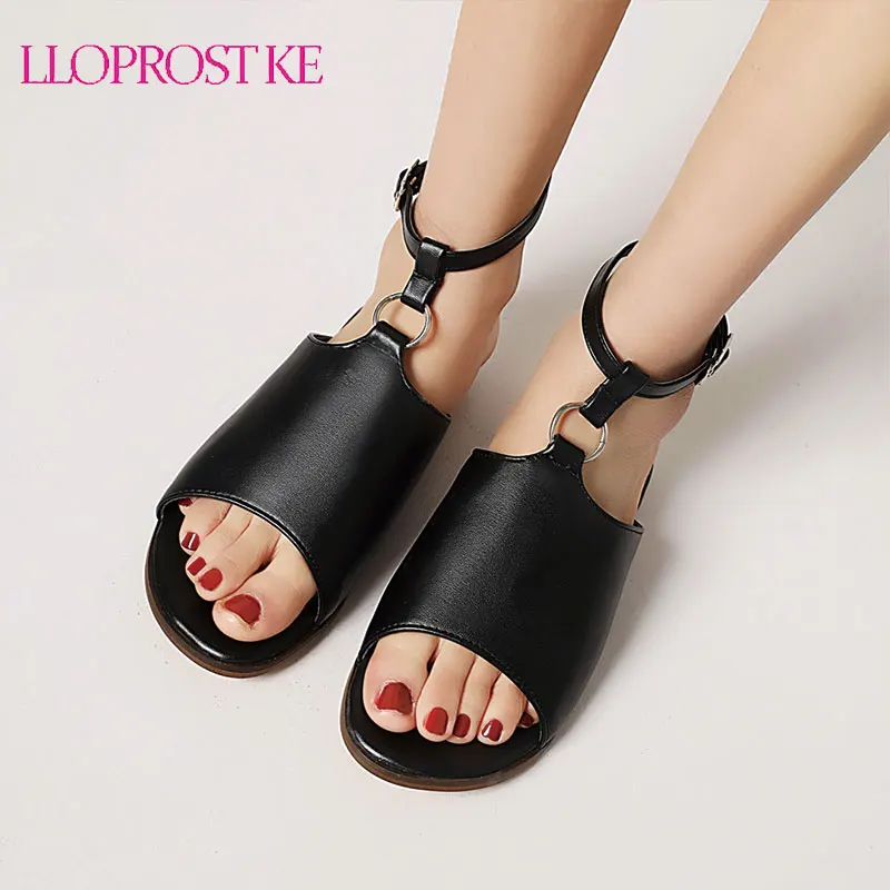 

Lloprost ke 2021 Women Sandals New Summer Ladies Shoe Flat Gladiator Back Strap Beach Sandal Open Toe Casual Walking Sandalias