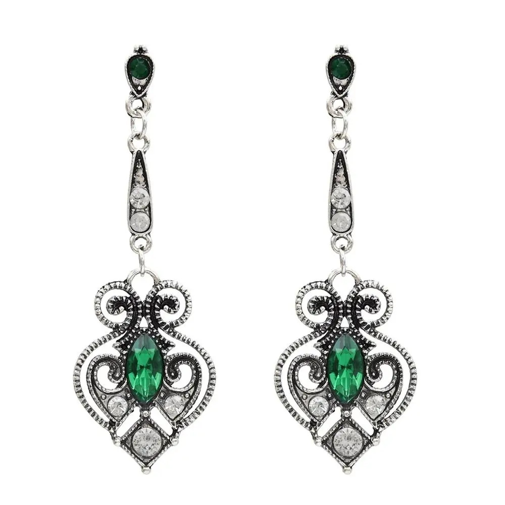 Женские серьги-подвески с жемчугом геометрической формы в форме сердца длинные