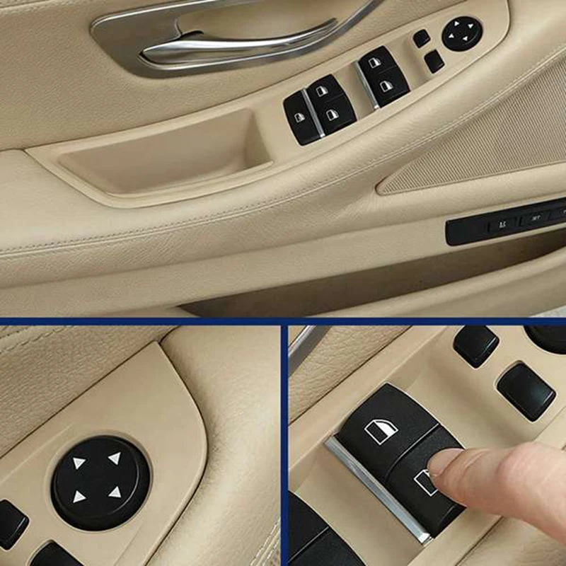 LHD внутренняя дверная ручка автомобиля панель Накладка для Bmw 5 серии F10 F11 520