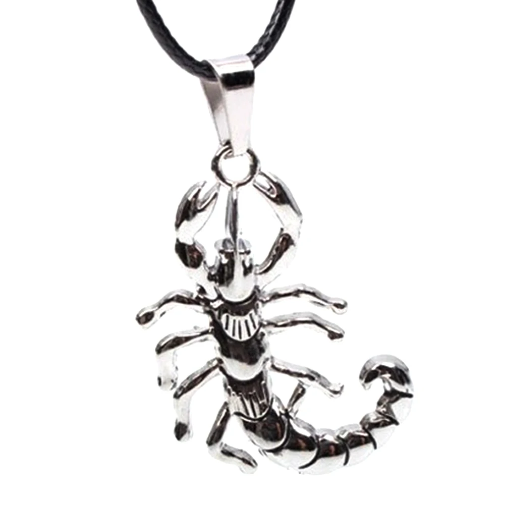 Титановая сталь Готический Животное подвеска скорпиона мужские ювелирные