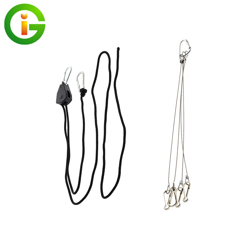 Kit Hanging 2m Lanyard 30cm Sling Wire Rope Quantum Panel Accessories