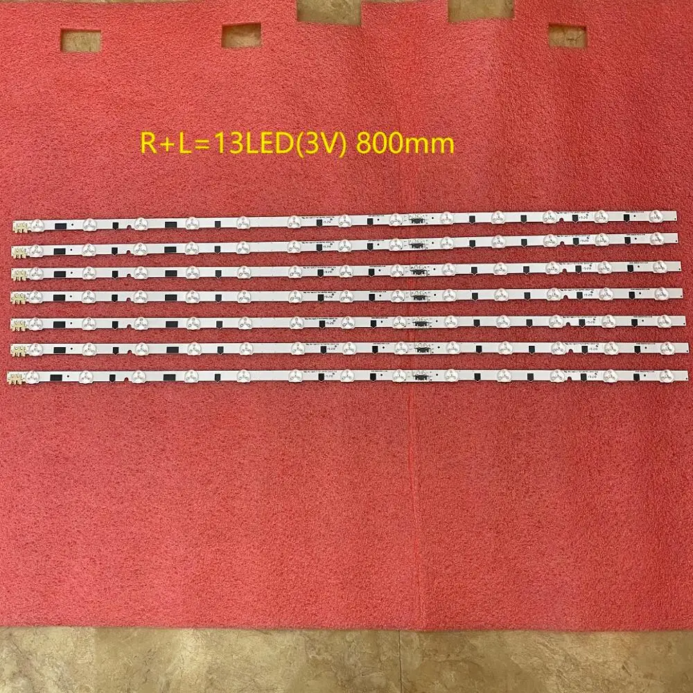 14 шт./компл. светодиодная подсветка полосы для Samsung UE39F5700 UE39F6800 UE39F5000 UE39F5300 UE395500
