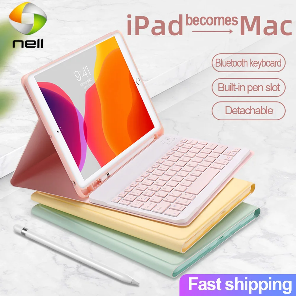 

For iPad 10.2 2019 2020 9.7 2017 2018 5 6 7th 8th Generation Keyboard Mouse Case for iPad Air 1 2 3 4 10.9 Pro 9.7 10.5 11 Cover