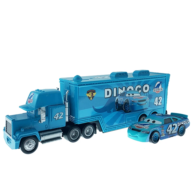 

Disney Pixar Cars 2 Cars 3 Toy Lightning McQueen Uncle Mike Truck 1:5 Plastic Die Cast Metal Truck Toy Children's Birthday Gifts