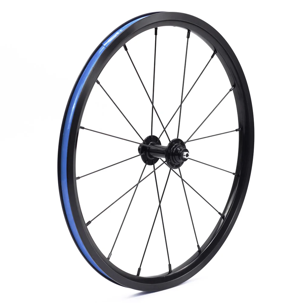SILVEROCK колеса 16 1 3/" 349 Kinlin обод для 3sixty Brompton складные велосипедные колеса 1-3 скорость 800 г Clincher 14H 21H черный серебристый