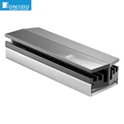 Пылезащитный радиатор JONSBO NVME NGFF M.2, охлаждающая металлическая термопрокладка для M.2 NGFF 2280 PCI-E NVME SSD