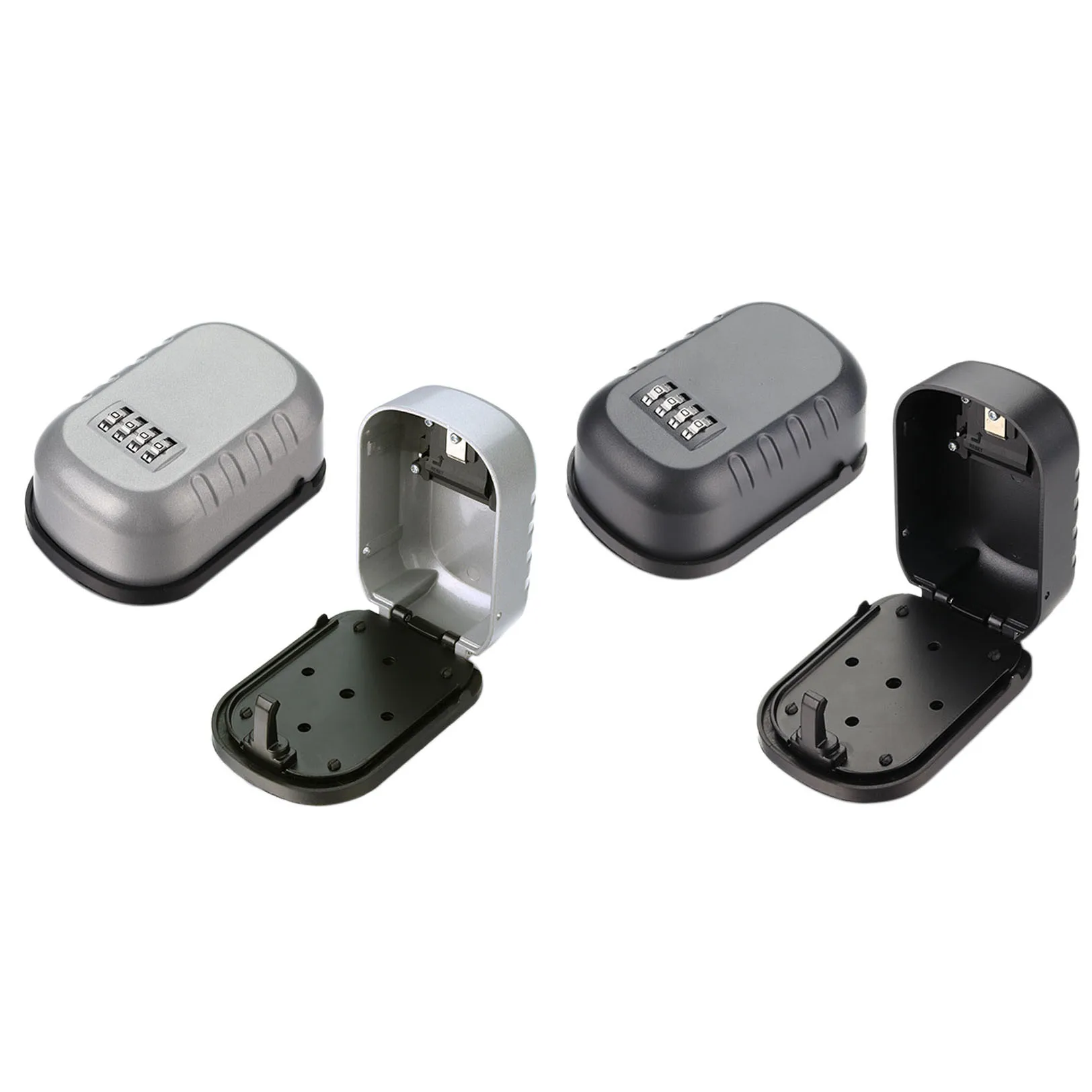 Ящик для ключей настенный 4 цифры Комбинации Сейф хранения с большим количеством