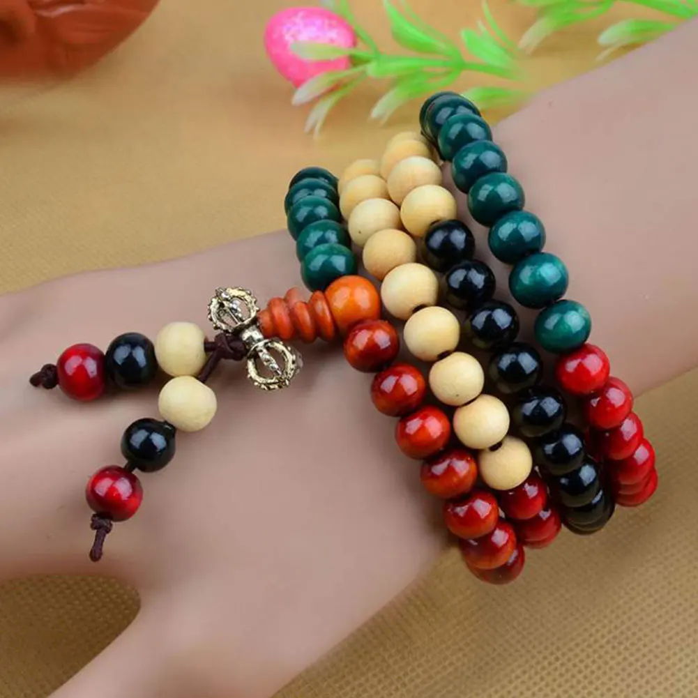 Новое поступление модный браслет натуральный эбонитовый 6 мм палисандр