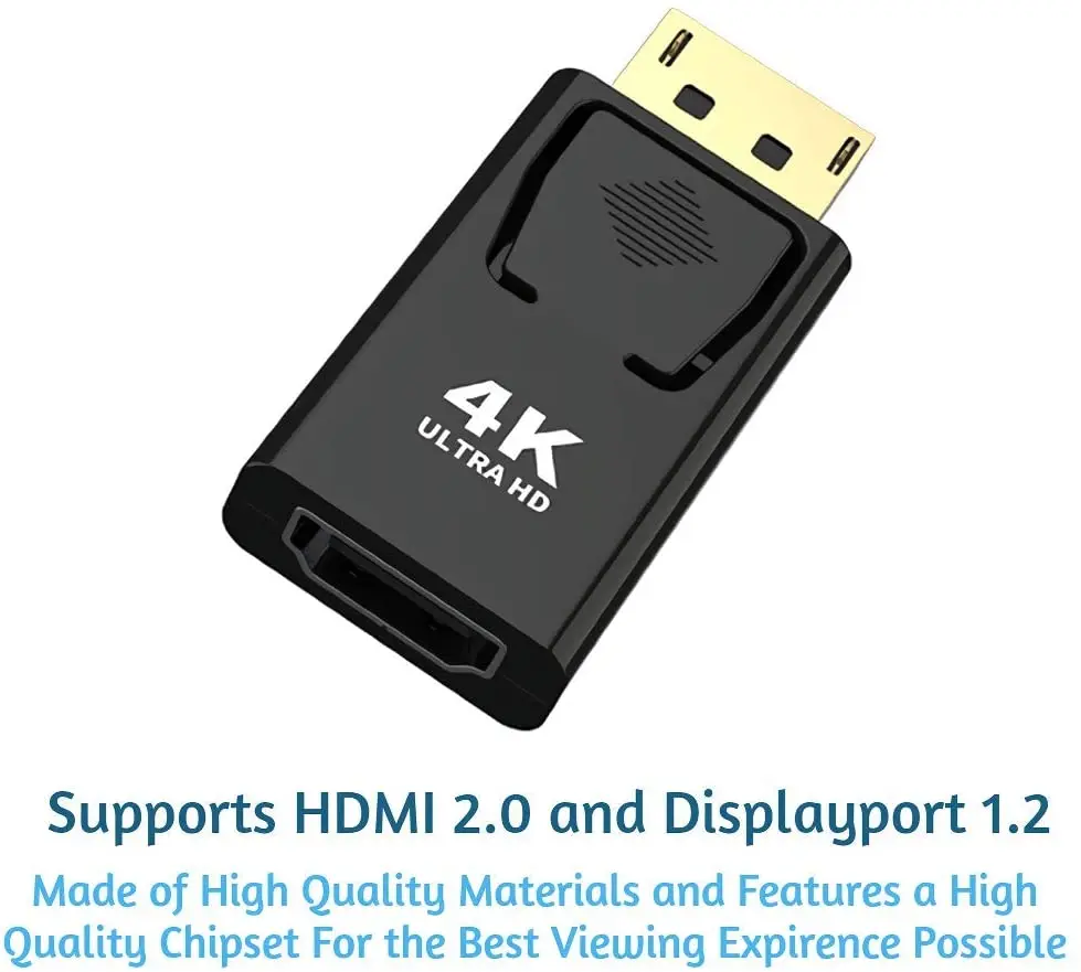 Переходник DP-HDMI-совместимый с портом дисплея Max 4K/2160P переходник DP