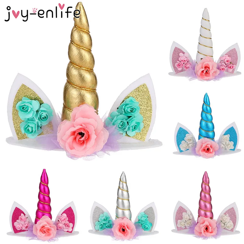 Украшение для вечеринки в честь Дня Рождения с единорогом Joy Enlife украшение торта