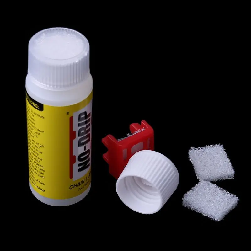 

No-Drip Bicycle Chain Oil Bottle Brush 60ml Saving Lubrication Oil Supplements