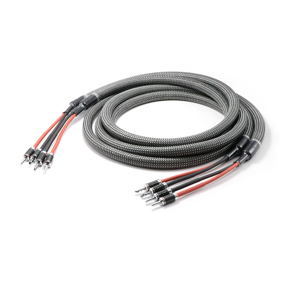 

L350 hifi audio 5N OCC Copper Audiophile Speaker Cable, Bi-wire loudspeaker cable, speaker wire,audiophile audio video line