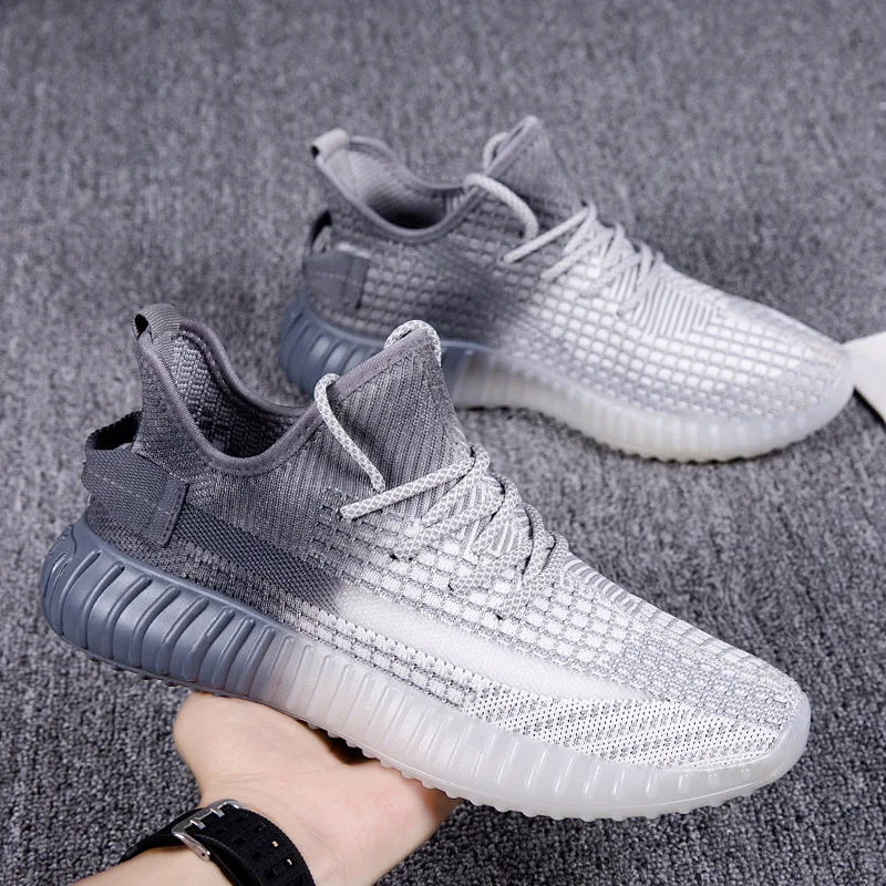 

The New Summer Fashion Trend of Men's Shoe Breathable Shoes Thick-soled Gradual Change Men's Leisure Sports Running Shoe
