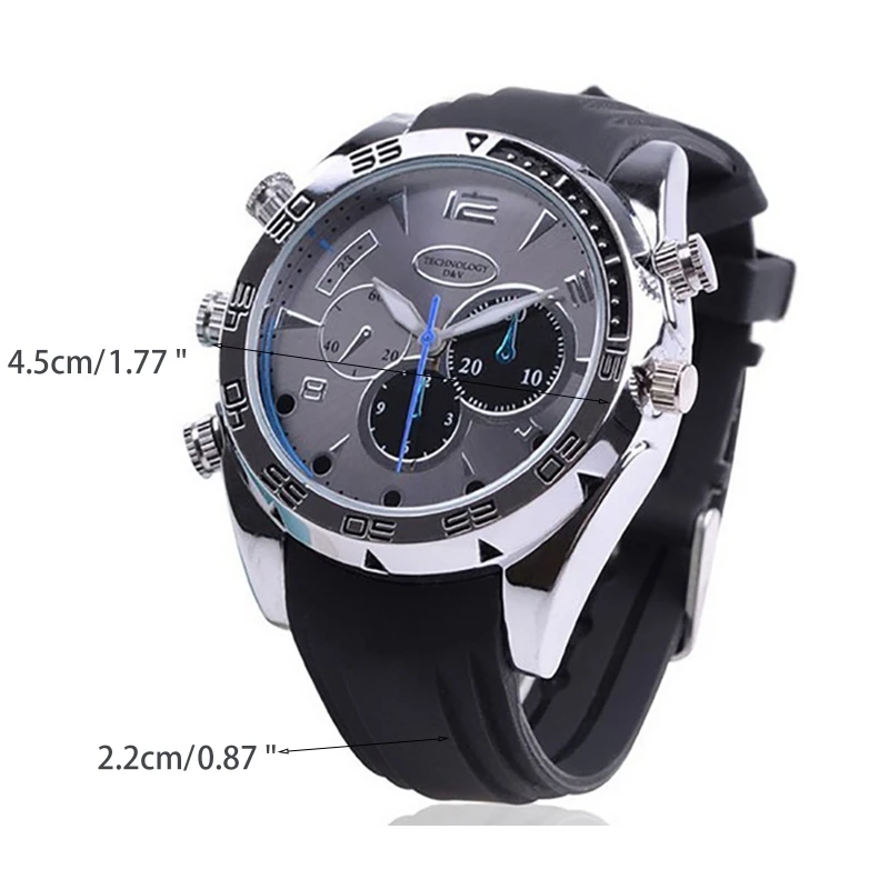 Новинка 2022 Невидимая камера для тайных часов беспроводное ночное видение