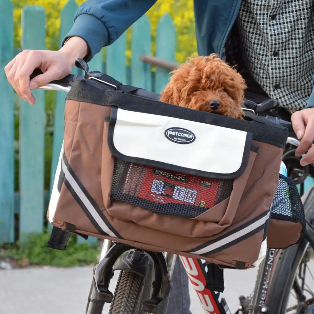 

Bicycle Dogs Baskets Wear-resistant Multi-Purpose Foldable Waterproof Small Pet Cat Dog Bicycle Baskets for Outdoor