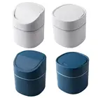 Настольная мини-корзина для мусора с крышкой