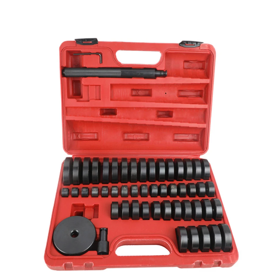 52-in-1 Custom Bushing Driver Tool Set and Transmission Wheel Axle Bearing Race Seal Installer Remover Bush Removal Puller