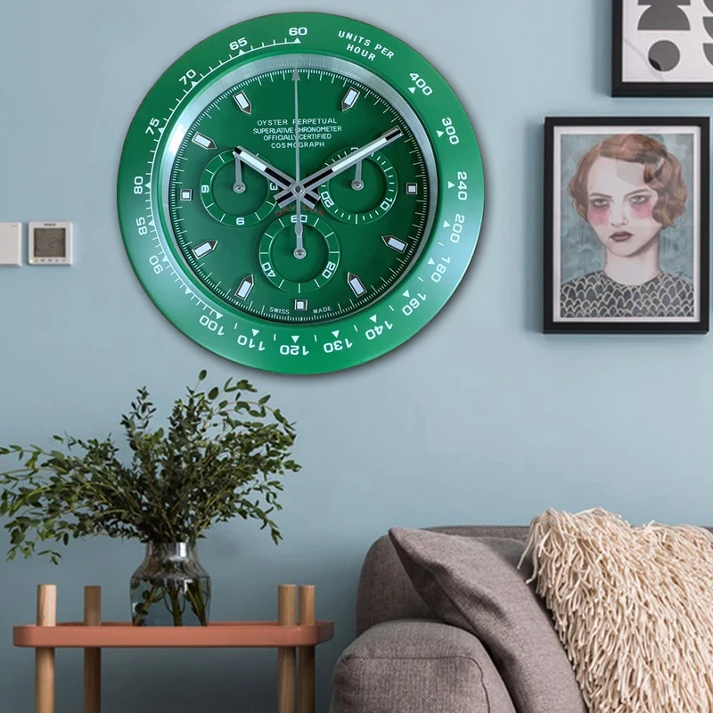 2019 Последние Новые Настенные часы Роскошный дизайн металлические