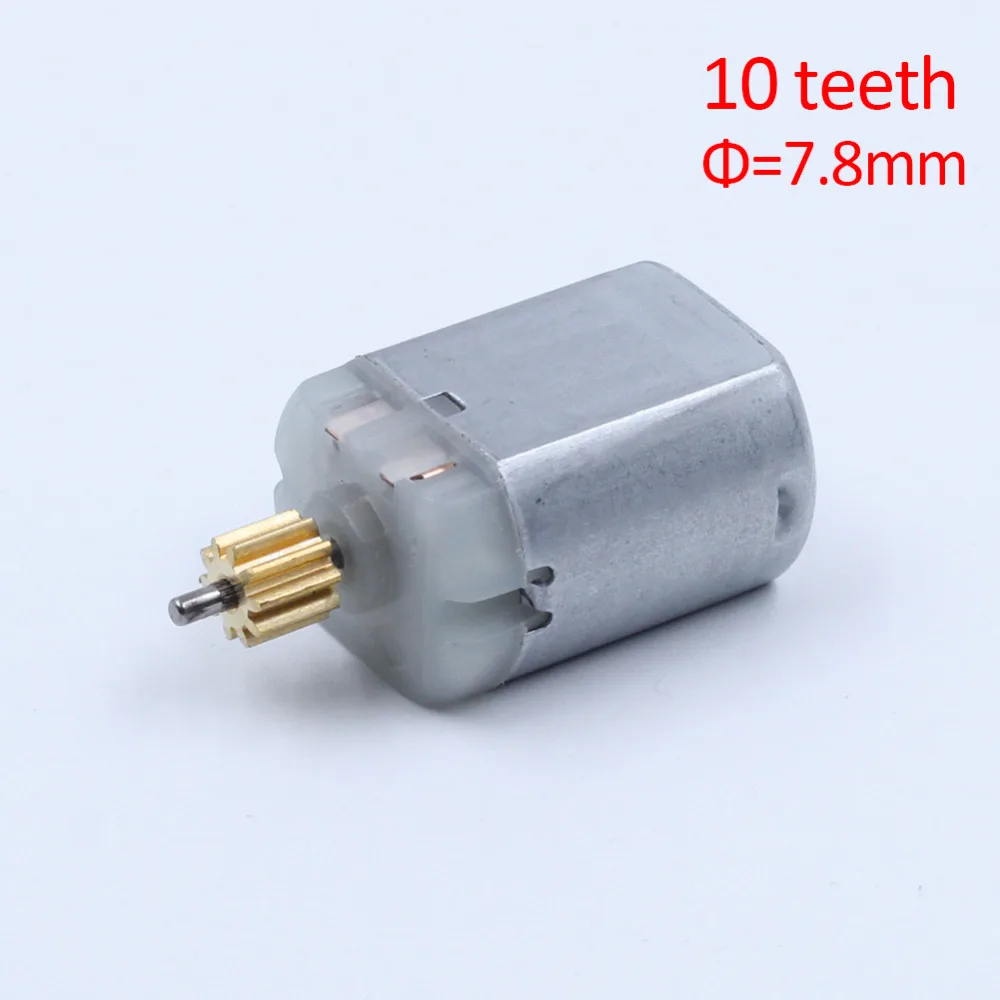 Azgiant 12V 9/10 зубов 7 мм Диаметр DC FC280 Автомобильный Замок мотор с бортовым поворотом