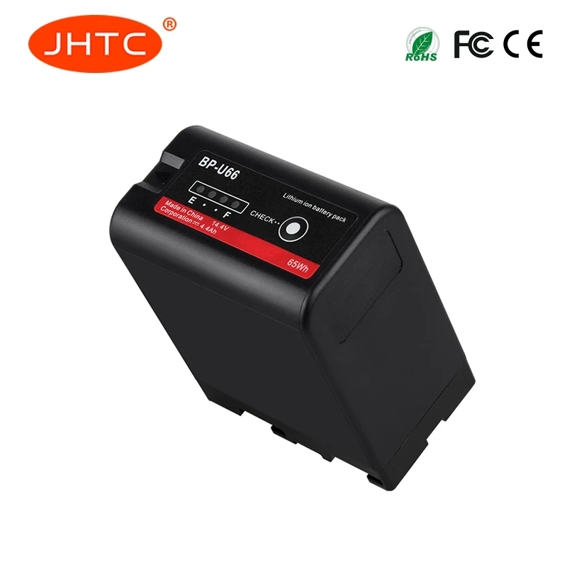 JHTC 2 шт./лот 6600 мАч батарея для Sony BP U60 U30 U62 U65 U66 U90 U95 PMW 100 200 F3K EX1 EX1R|battery for sony|sony