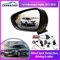 car blind spot monitoring for volkswagen sagitar 2012 2018 bsd bsm radar detection system microwave sensor assistant security