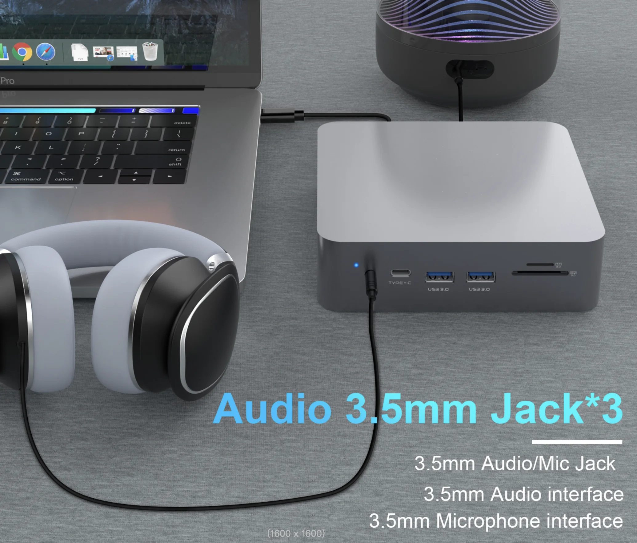 Док-станция 18 в 1 M1 Usb C для настольного компьютера док-станция с тройным монитором
