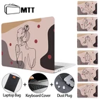 Чехол MTT для ноутбука Macbook Air Pro 13 14 11 12 15 16 дюймов, сенсорная панель, чехол с сумкой для ноутбука 2020 M1 A2337 A2338 A2485 A2442