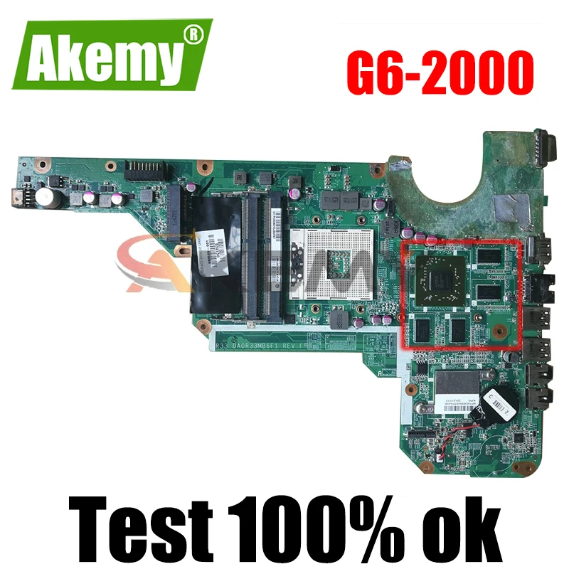 

680569-001 680569-501 motherboard for hp pavilion G4-2000 G6-2000 G7-2000 main board 100% fully tested DA0R33MB6F1 DA0R33MB6E0