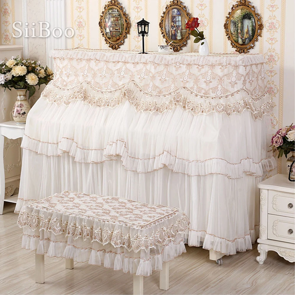 Розовый белый Цветочный вышитый сетчатый кружевной Вертикальный чехол для