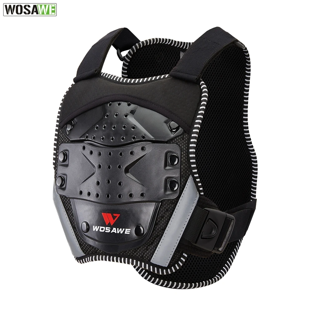 Детские уличные спортивные армированные накладки WOSAWE для мотоциклов защитное