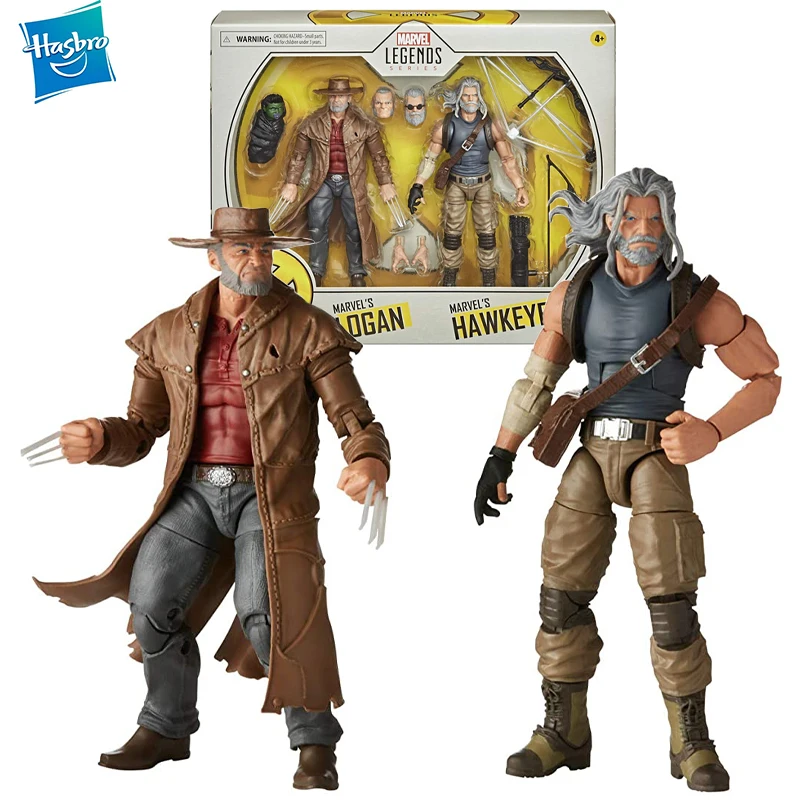 

Hasbro Marvel Legends X-Men Series 6-Inch Collectible Marvels Hawkeye and Marvels Logan Action Figure Toys Gifts for Children