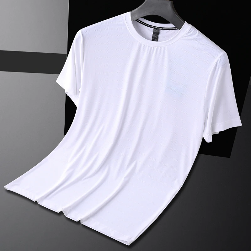 Sports T Shirt Quick Drying Running Training Exercise Fitness Comfortable Mesh Short Sleeve Outdoor Trip Fishing Shirts