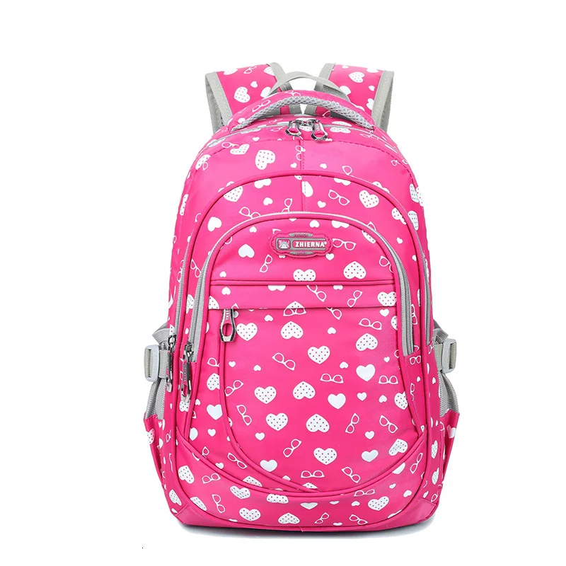 2023 Children School Bags For Girls Embroidery Butterfly School Backpack Nylon Waterproof Orthopedic Backpacks Kids Satchel