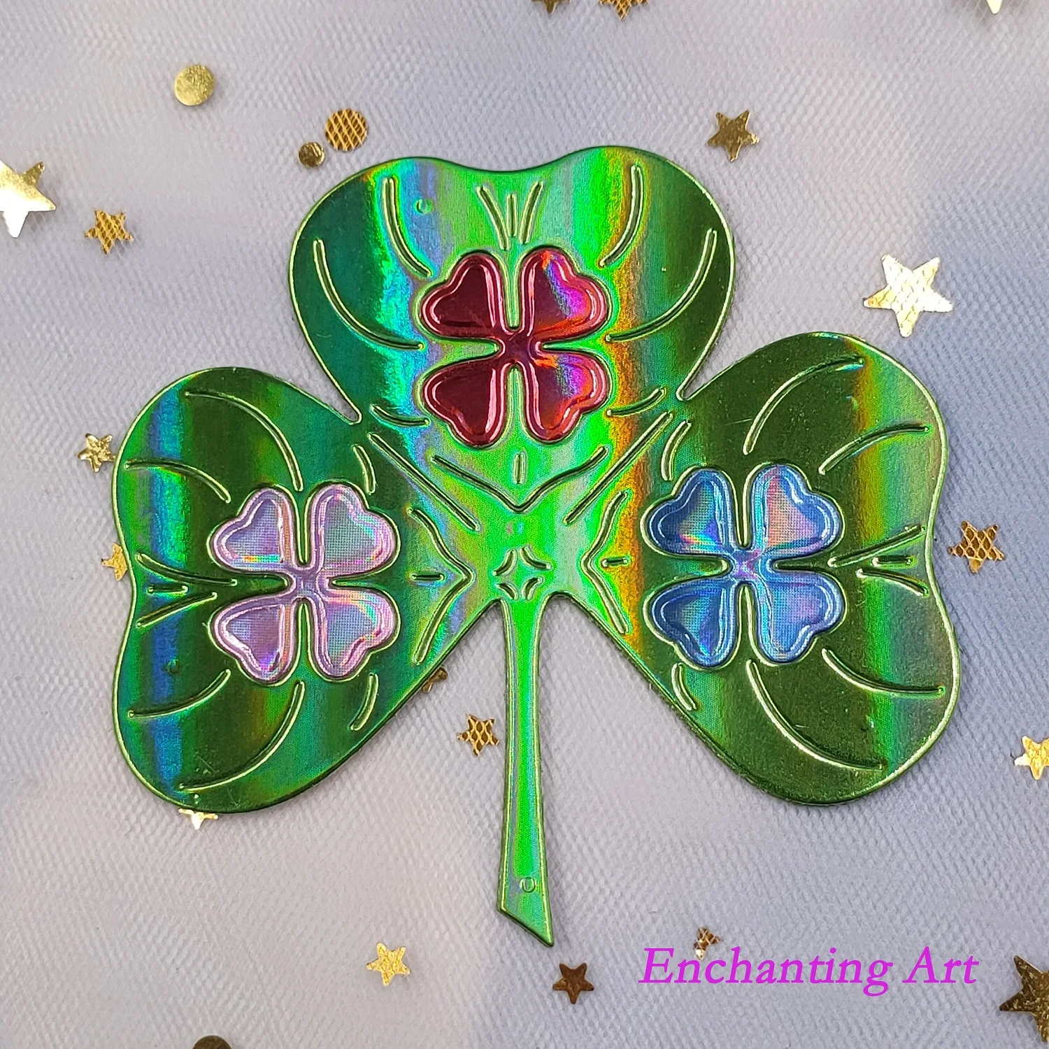 Металлические Вырубные штампы с красивым клевером новинка 2021 трафареты для