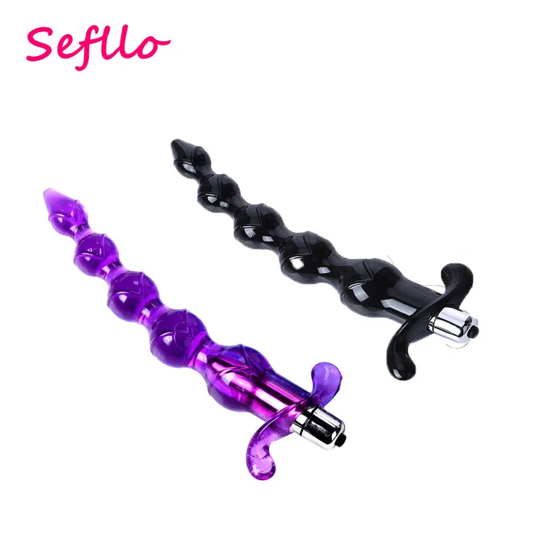 Sefllo вибратор анальные шарики Анальная пробка простаты массажный шарик G-spot гей