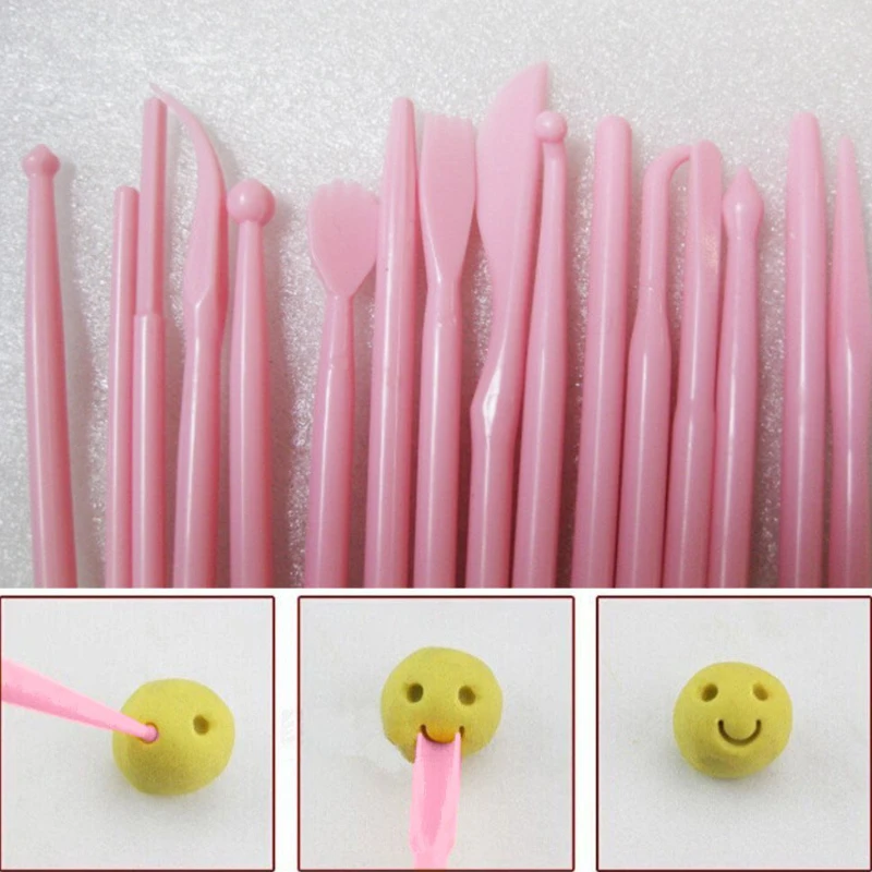 Инструменты для моделирования пластмассовой глины DIN889 14 шт. | Дом и сад