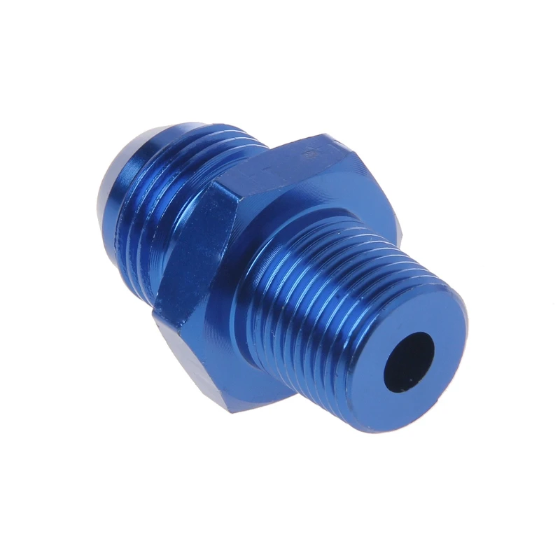 

Male AN10 To 3/8'' NPT Thread Aluminum Straight Adapter Pipe Fuel Oil Fitting Adapter F1CF