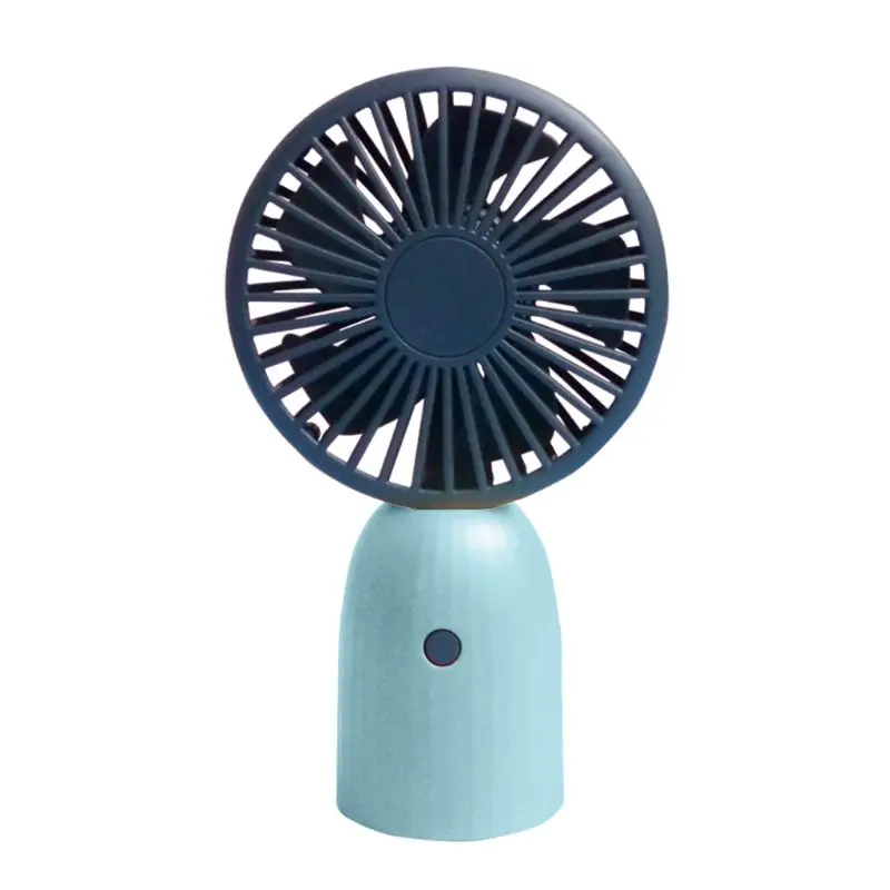 

Portable Mini Fan 3 Gears Adjustable Silent Desktop Fan Air Cooler USB Charging