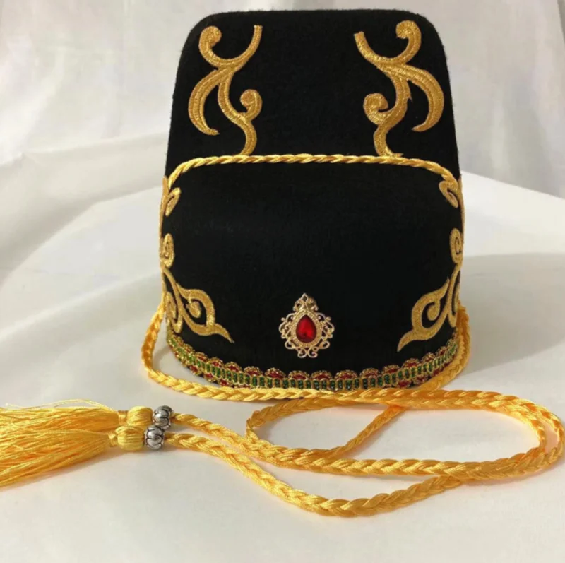 Китайская древняя шапка ханьфу для мужчин династии Мин официальная черная