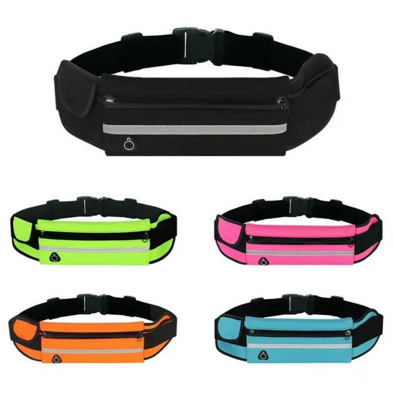 Поясная сумка для мужчин и женщин модная водонепроницаемая с несколькими