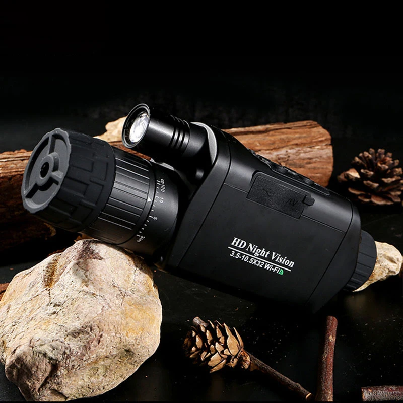 Открытый HD монокуляр инфракрасный телескоп ночного видения охотничий WiFi