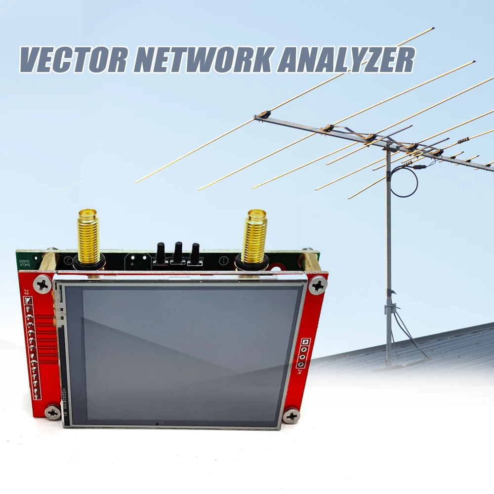 Анализатор сети 3G Vector nanov2 антенна анализатор коротковолновый HF VHF UHF 2 8 дюйма TFT ЖК