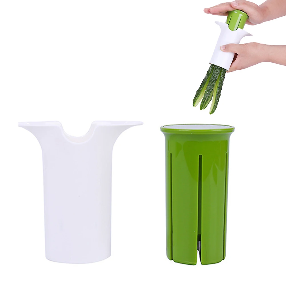 

Creative Vegetable Divider Manual Fruit Slicer Cucumber Carrot Splitter Wedger Multifunctional Portable Plastic Kitchen Gadget