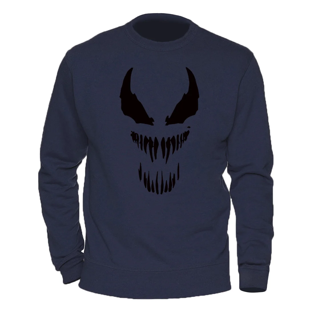 Новинка, мужская толстовка с длинным рукавом с принтом Venom, толстовка Marvel, мужская повседневная брендовая одежда, толстовка с капюшоном, уличная одежда, куртка